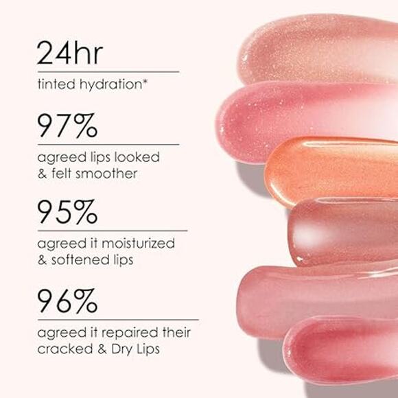 CATKIN Tinted Lip Balm Glitter Lip Stain Cracked & Dry Lips 0.12 oz C09 Aurora - Picture 3 of 5